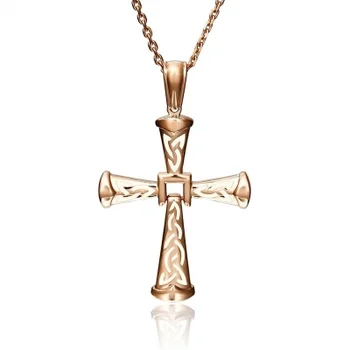 

Yuz platinum Red Gold Cross