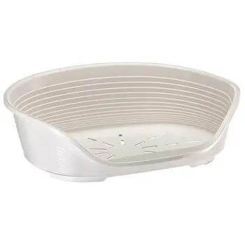 

FERPLAST Basket Nap Deluxe 6 - 70,5x52x23,5 cm-White-For dogs and cats
