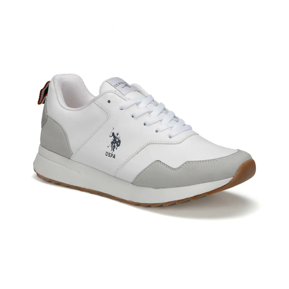 Белые мужские кроссовки FLO VENTURA 9PR США POLO ASSN. | Обувь