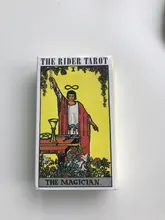 Cartas de tarot rider para adivinación, uso personal, cubierta de tarot, versión completa en inglés, gran oferta