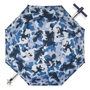 

Umbrella offset Skewer 2m foil back UPF50 + Camouflage Blue