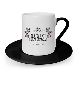

Personalized The Year 'S Best Father Black Turkish coffee Cup-3