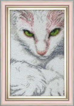 

B-058 set for embroidery with beads 'чарівна митмит''снеж, 16,5*26 cm