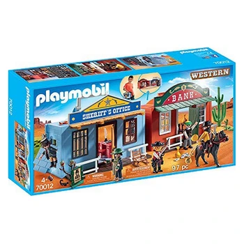 

Playset Western City Case Playmobil 70012 (97 pcs)