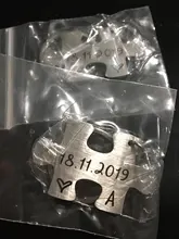 2 uds par llavero, regalos para marido, esposa, novio San Valentín novia personalizado Fecha y dos iniciales llaveros para él