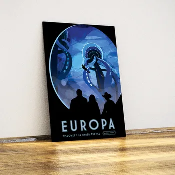 

Europa Moon-NASA-Decorative Metal Plate