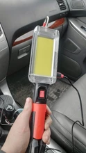 Portable Lantern Flashlight Work-Lighting Battery Fishing-Lamp Magnetic Camping 2--18650