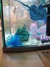 Artificial Resin Coral Sea Plant Ornament Silicone Nontoxic Blue Artificial Coral Plant