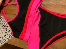 Womens Swimsuits Swimwear Bikinis Biquini Beachwear Patchwork Leopard Push-Up Ingaga Sexy