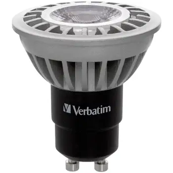 

8.5W, GU10, Neutral white, black, gray, A +, 50-60Hz, 47 mA, 5 cmVERBATIM3.17