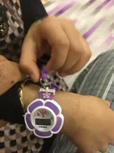 Relojes digitales de silicona con dibujos animados para niños y niñas, pulsera con diseño de flores a la moda, ideal para regalo de fiesta