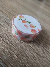 Cinta Washi para decoración DIY de frutas frescas, adhesivos para álbum de recortes, cinta decorativa de papel, suministros para fiesta escolar