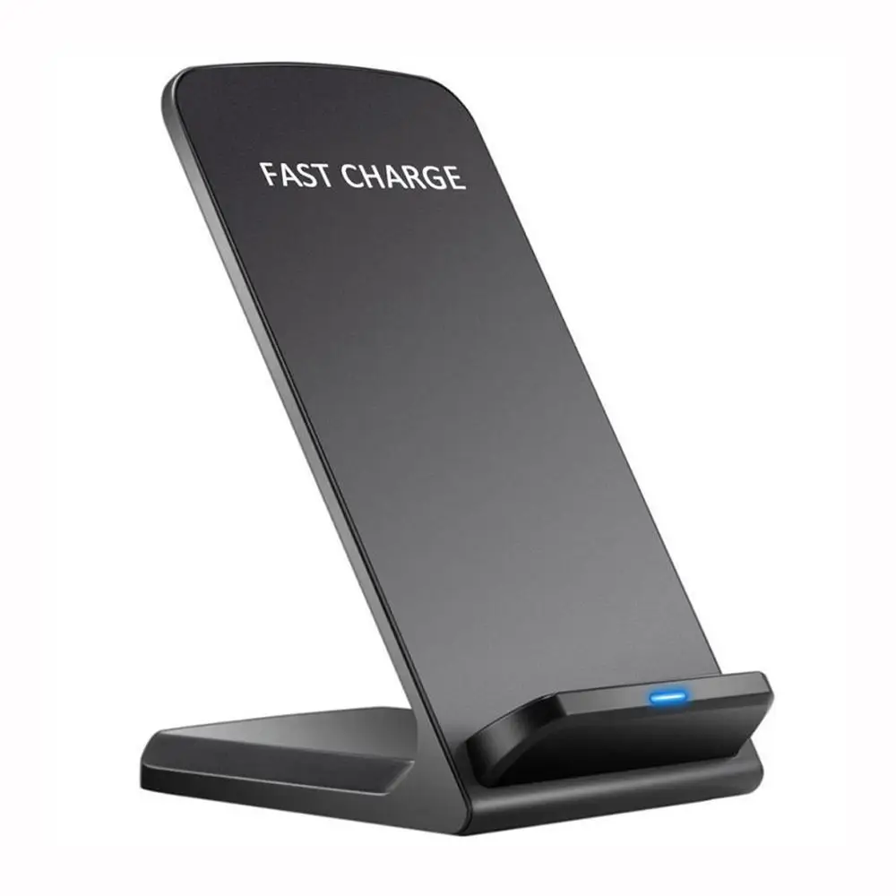 

QI smart Fast Charger Phone Bracket Mount Charging Pads 10w Compatible with 7.5W Micro USB Port Holder Base for iphone