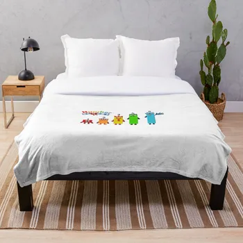 

Numberblocks 1 5 Throw Blanket Soft Sherpa Blanket Bed Sheet Single Knee Blanket Office Nap Blanket