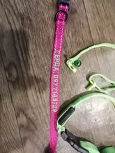 Dog-Collar Reflective Nylon Embroidered Airuidog Personalized Padded Adjustable