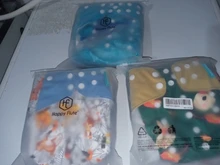 Reusable Baby Nappy Diaper-Cover Pocket-Diaper OS New-Print Hot-Sale 4pcs/Set