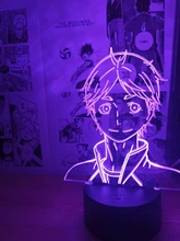 Led-Night-Light Table-Lamp Hinata-Figure Manga Gadget Bedroom-Decor Acrylic Anime Haikyuu
