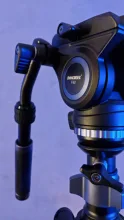 Trípode para cámara de vídeo MT70, Base de soporte monopié para videocámara Digital DSLR con tapa rápida y hebilla, cabezal fluido, tazón panorámico de Media bola