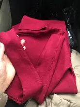 Sweater Dresses Turtleneck Long-Sleeve Slim Bodycon Vestidos Autumn Winter Women Lady