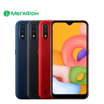 

Смартфон Samsung Galaxy A01 [Ростест, новый, SIM любых операторов, официальная гарантия]