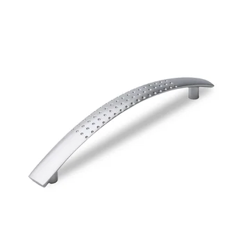 

Set of 4 handles-Bevel matte chrome