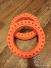 Para Xiaomi eléctrico neumático de scooter Durable 8 1/2*2 tubo interior delantero trasero mijo ropa de Color sólido neumático Scooter Eléctrico de neumático de caucho