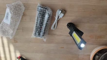 LED Flashlight Hanging-Lamp Built-In-Battery Camping-Torch Usb Rechargeable Magnetic-Lanterna