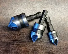 3pcs Hex Countersink Boring Set for Wood Metal Quick Change Drill Bit Tools 3pcs Hexagonal