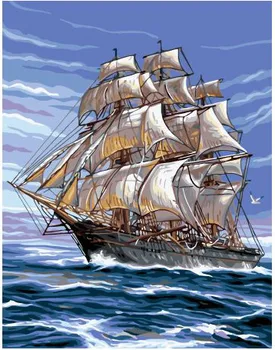 

Painting by Numbers ex 5292 on dark waves 30*40