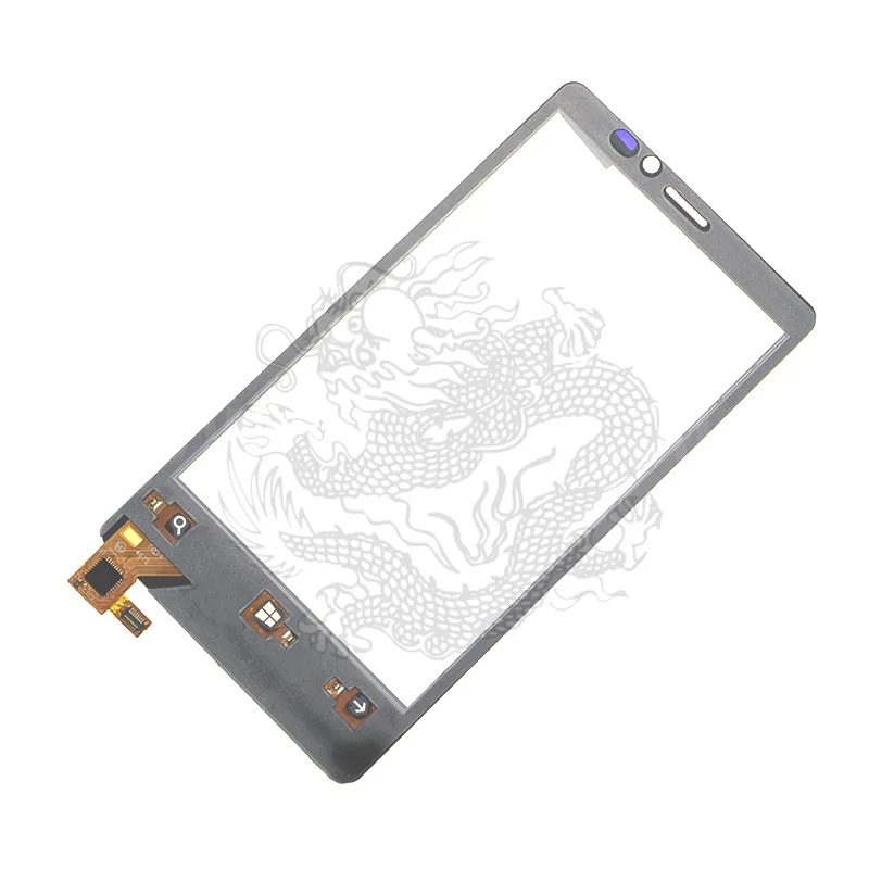 Для Nokia Lumia 920 сенсорный экран панель дигитайзер Переднее стекло объектив сенсор аксессуары с гибким кабелем