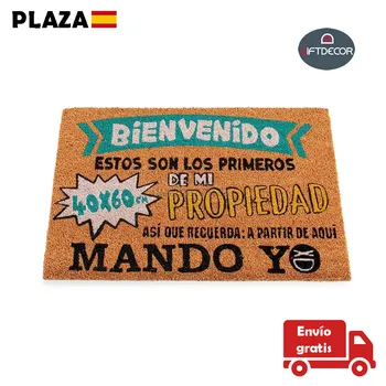 

GIFTDECOR®Doormat home Original and funny entrance doormat de la Puerta de fiber De Coco Slip 40x60cm
