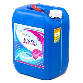 

Chemistry for swimming pool, cleaning and disinfection of water, ph + Pul альгицит (canister) 30 L, item No. 350008