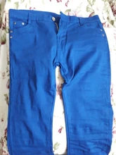 Pantalones de lápiz elásticos de Otoño de color caramelo de cintura media con cremallera ajuste delgado de Jean femenino 2018 de moda Pantalones largos