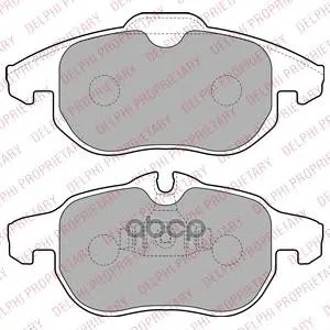 Колодки Тормозные Opel Signum 03/Vectra C 1.6-3.0/Astra H Vxr Передние Delphi Lp1723 Delphi арт. LP1723
