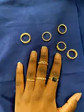 Anillo de acero inoxidable estilo hippie para mujer, sortija ajustable, estilo bohemio, hippy, serpiente, accesorio para dedo