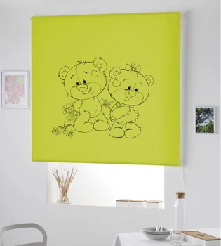 

Blind Iroa roll Child/Candy Cubs! ROLLER BLINDS TRANSLUCENT! (PISTACHIO 100X175)