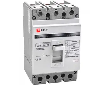 

Circuit breaker va-99 250/160 a 3 p 35ka EKF Proxima