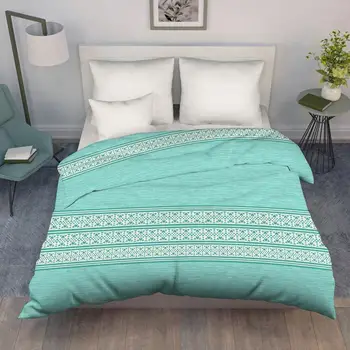 

Bed linen poplin Vasilisa-"fashion touch" (turquoise)