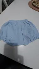 Pantalones cortos de verano para niños y niñas, shorts de algodón y lino, pantalón corto de moda para recién nacidos, 6 meses-4 años, color sólido