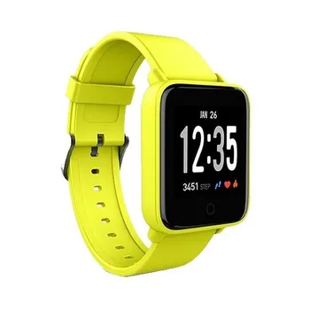 

Smart watch spc smartee feel 9630y yellow-3.3 cm screen ips touch color-bt4.0-multisport-notifications-