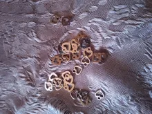 100 Uds. Charms Lovely Heart 8x6mm artesanía hecha a mano Fabricación de colgantes fit, color plata tibetana Vintage, DIY para pulsera collar