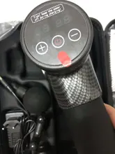 Pantalla LCD eléctrica masaje muscular arma 30 engranajes Fascia de tejido profundo masajeador cuello cuerpo atrás relajación dolor alivio Fitness relajarse