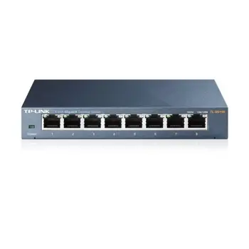 

Desktop Switch TP-LINK TL-SG108 8P Gigabit Auto MDIX Metal