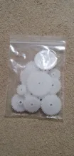 Transmission-Toy Gear-Set Car-Parts Plastic Double-Deck Deceleration 19pcs/Lot DIY Russia