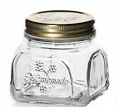 

Paşabahçe Homemade 300 cc Canning Jars With Airtight Lids Toxin Free For Canning Fermenting Pickling Beverages Storage & Decor