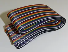 Connector-Line Ribbon-Cable Wires Dupont Rainbow Flat for FC PITCH 40P 1M 2M 3M 5M