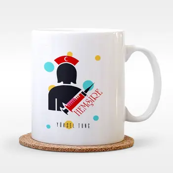 

Personalized Professional Nurse White Mug Cup-3