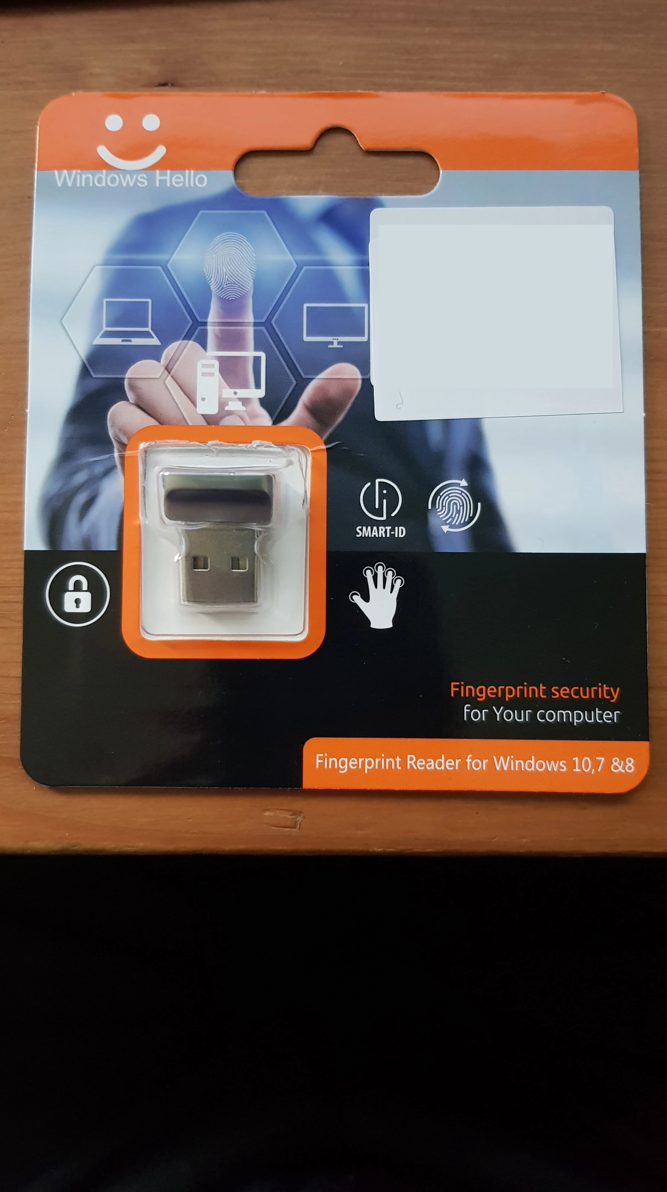 Отзыв о товаре USB-считыватель отпечатков пальцев для безопасных ключей Windows, биометрический сканер отпечатков пальцев, сенсорный модуль для мгновенного прикосновения, простой в использовании, 1 шт. от пользователя F***o