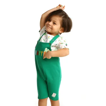 

ebebek HelloBaby Summer Baby Sweet Vegetables Sweatshirt Dungarees Set