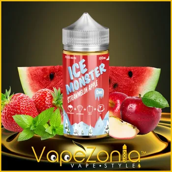 

ICE MONSTER e liquid STRAWMELON APPLE 100 ml